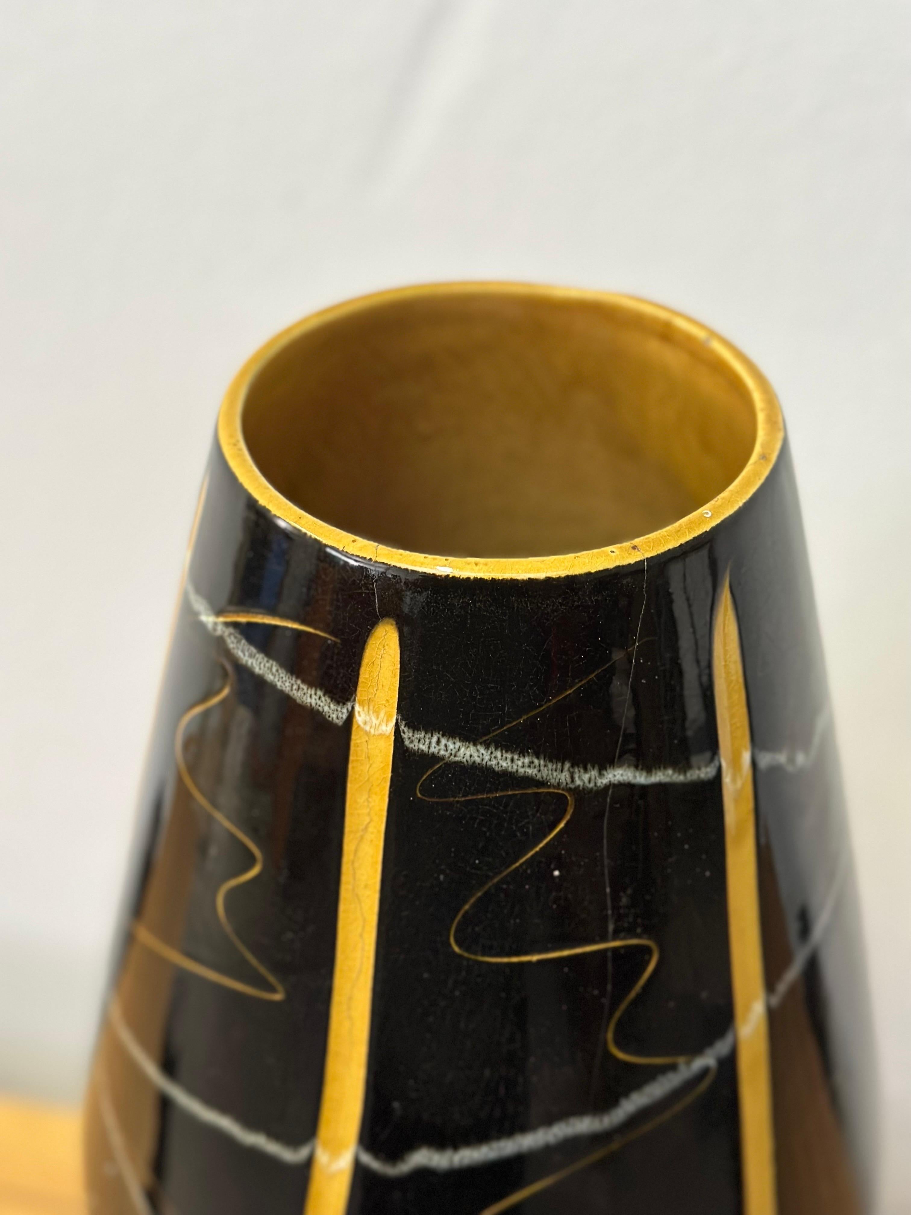 Late 20th Century Scheurich Keramik Vase 