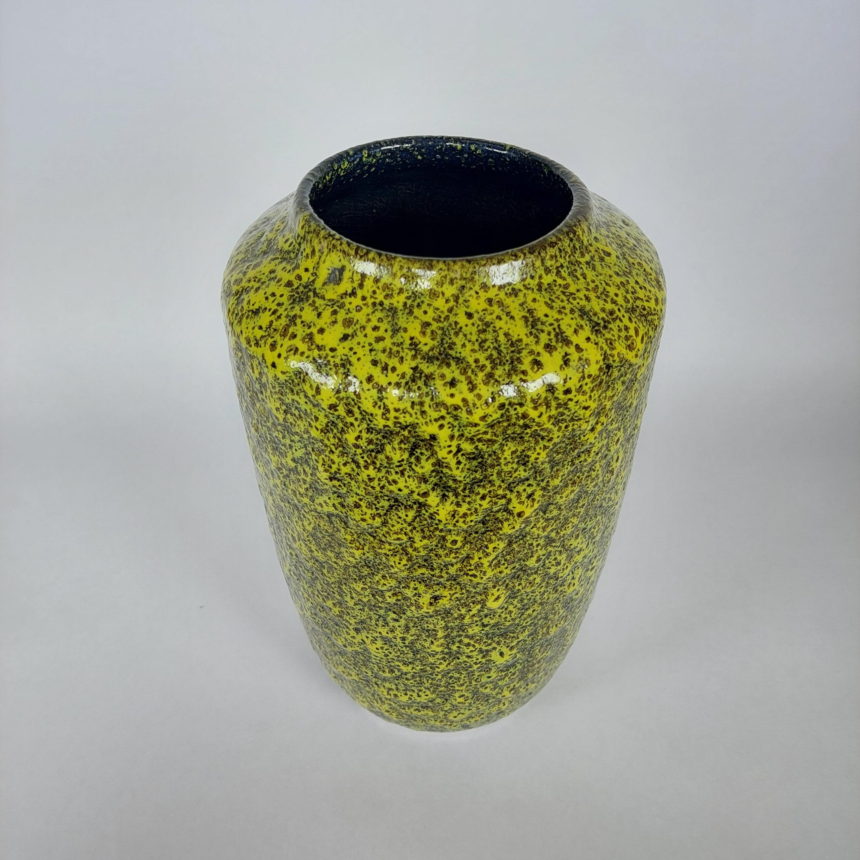 Tedesco Vaso Scheurich West German Pottery in ceramica grassa anni '70 Nr. 517-30 in vendita