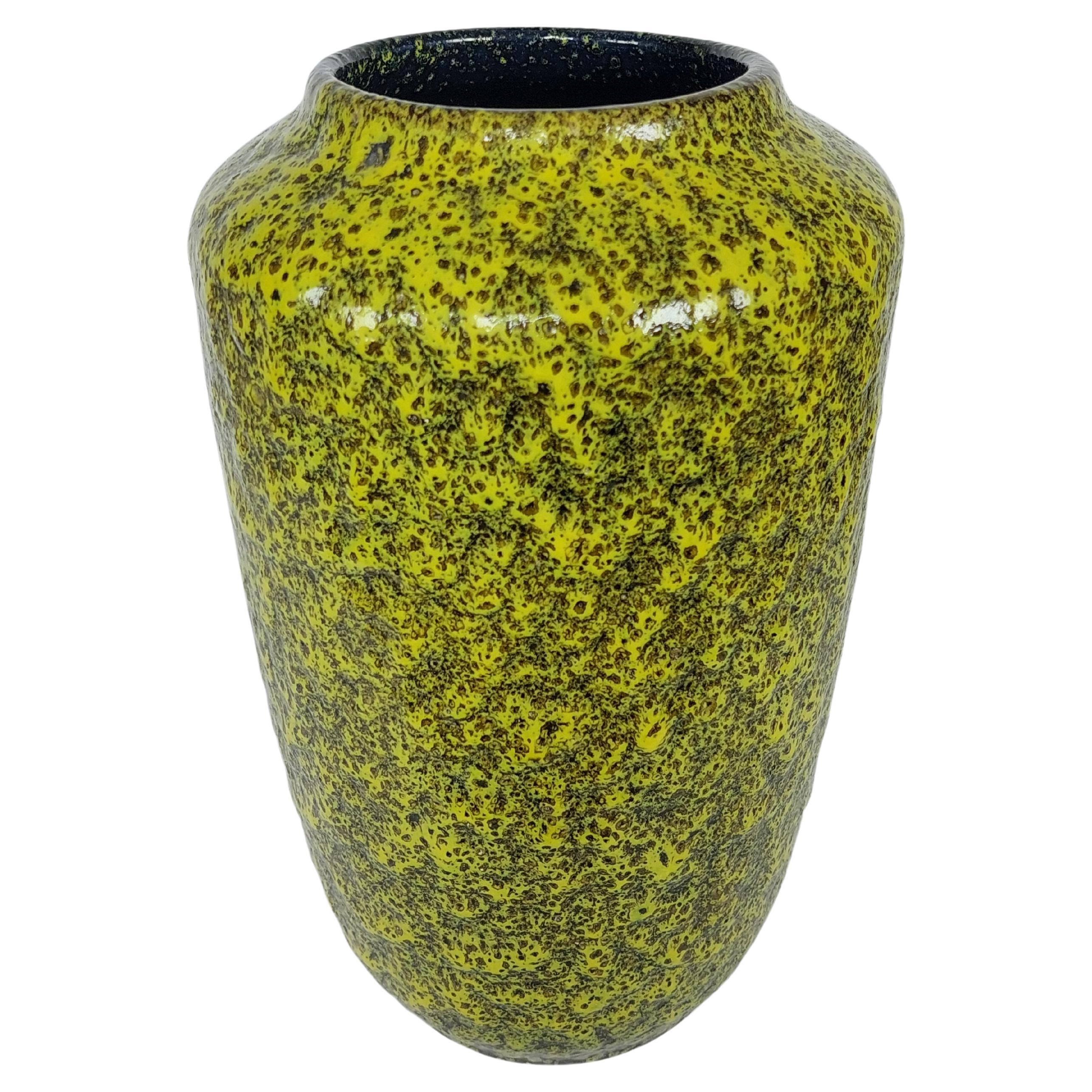 Westdeutsche Fat Lava-Keramik-Vase von Scheurich, 1970er Jahre Nr. 517-30