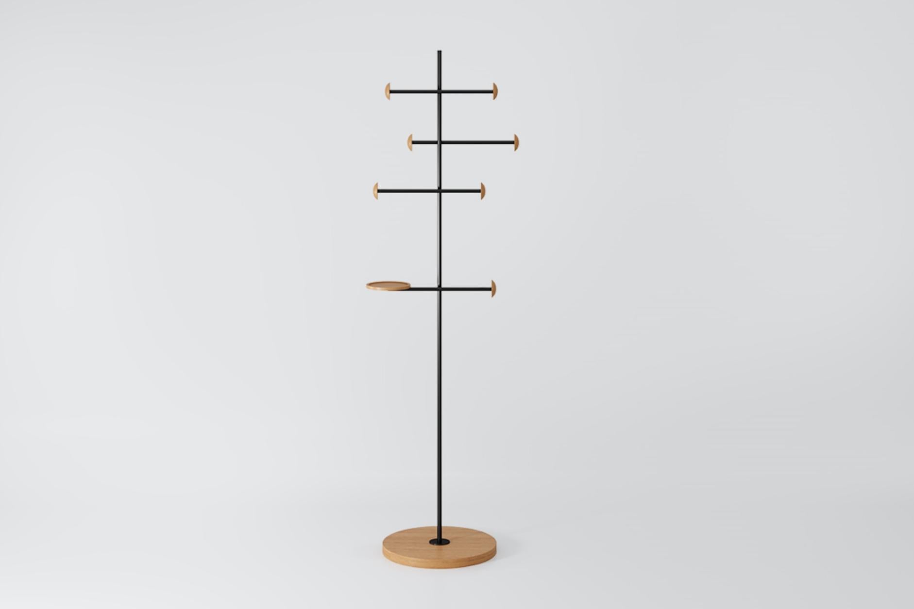 The Schiap coat rack is a loving tribute to Elsa Schiaparelli and the iconic “skeleton” dress that the innovative designer created in collaboration with Salvador Dalí in 1936. Schiap, as she was affectionately called, is as important as Chanel in
