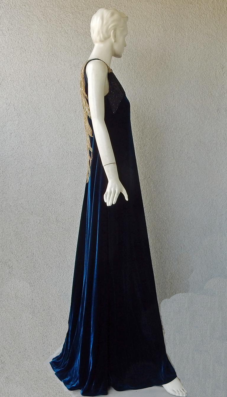 Schiaparelli Couture Goddess Gown Inspired by Jean Cocteau 1937 at 1stDibs | schiaparelli cocteau, 1937 dresses, schiaparelli 1937 Schiaparelli Couture Goddess Gown Inspired by Jean Cocteau 1937 at 1stDibs | schiaparelli cocteau, 1937 dresses, schiaparelli 1937