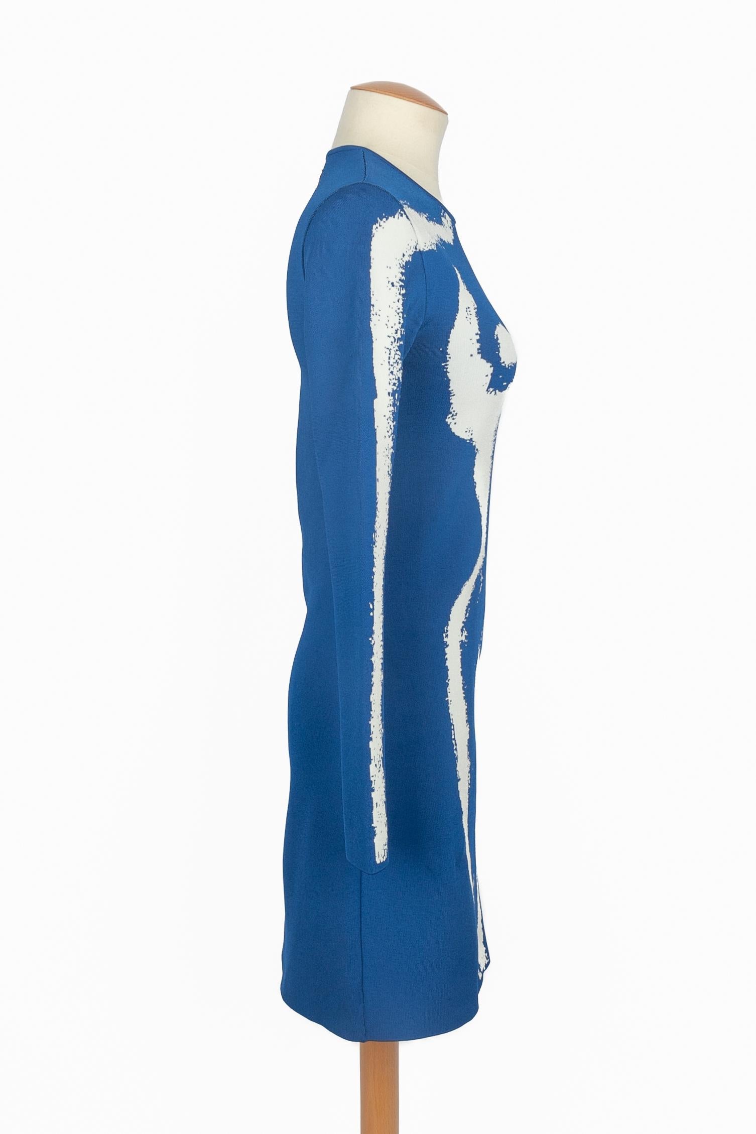 Schiaparelli Kleid 'trompe l'oeil' Sommer 2023 im Zustand „Hervorragend“ im Angebot in SAINT-OUEN-SUR-SEINE, FR
