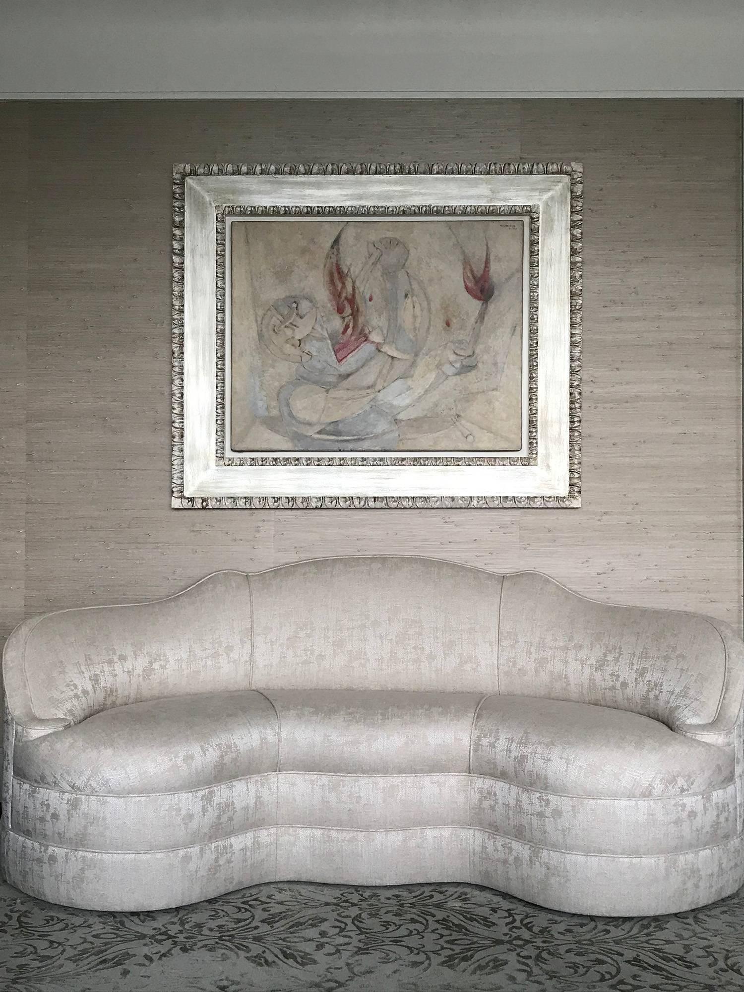 Schiaparelli Sofa by Michael Taylor Design In Excellent Condition In Houston, TX