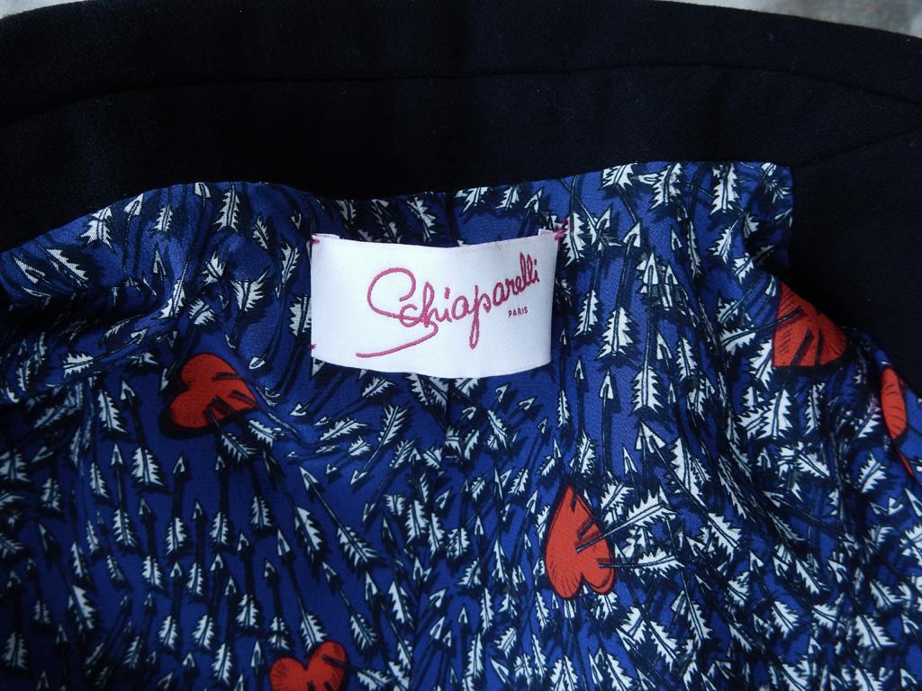 Schiaparelli Valentine Heart w/Arrow dress Jacket   New! For Sale 5