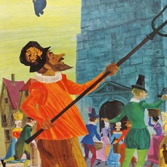 Schildbuerger Catch the Sunlight Vintage Mural Fairy Tale Rollable Wall Chart