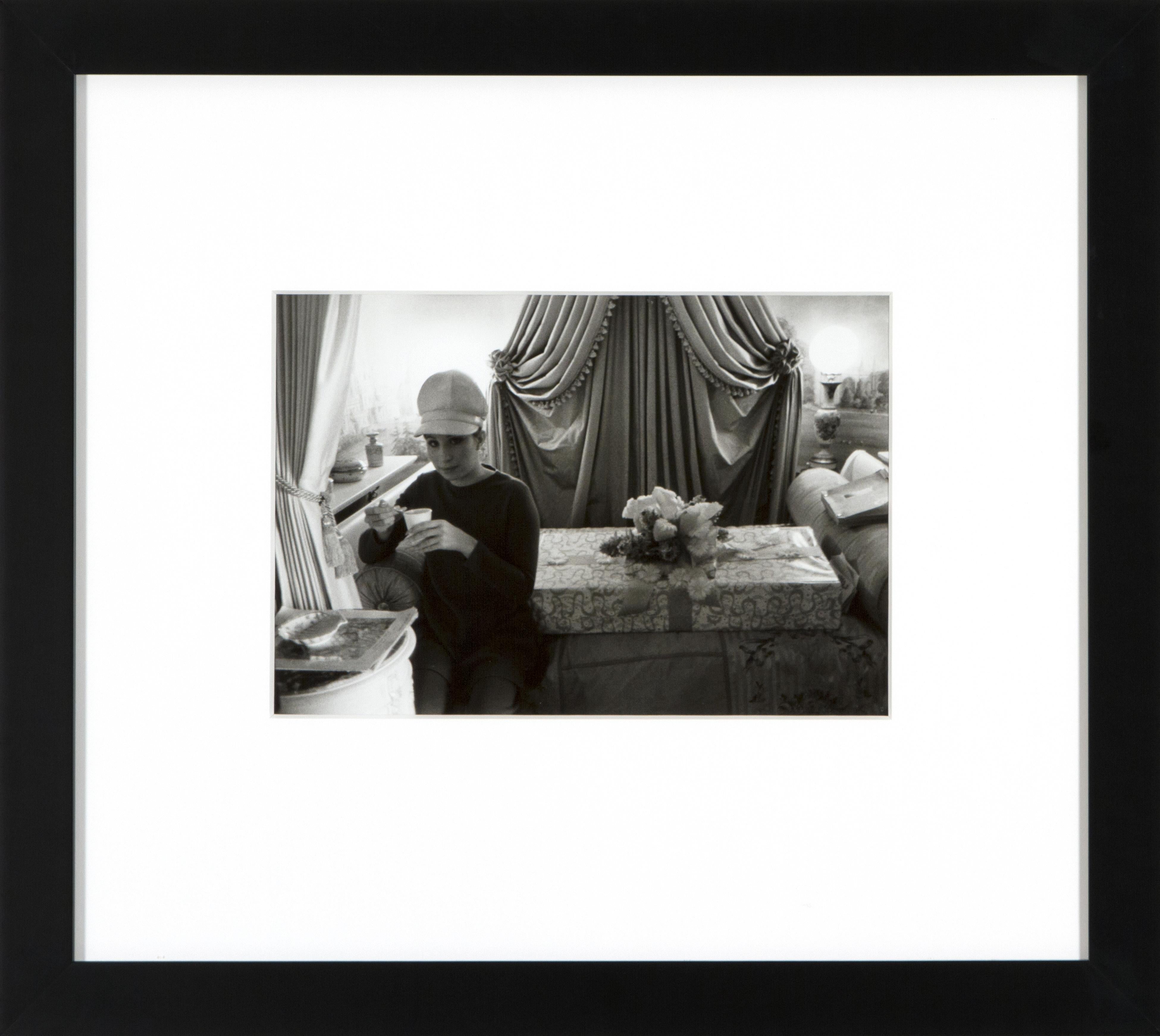 Barbra Streisand (in her hotel room) - Photograph by SCHILLER, LAWRENCE