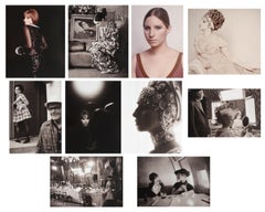 Set di 10 foto in bianco e nero di Barbra Streisand, 1969