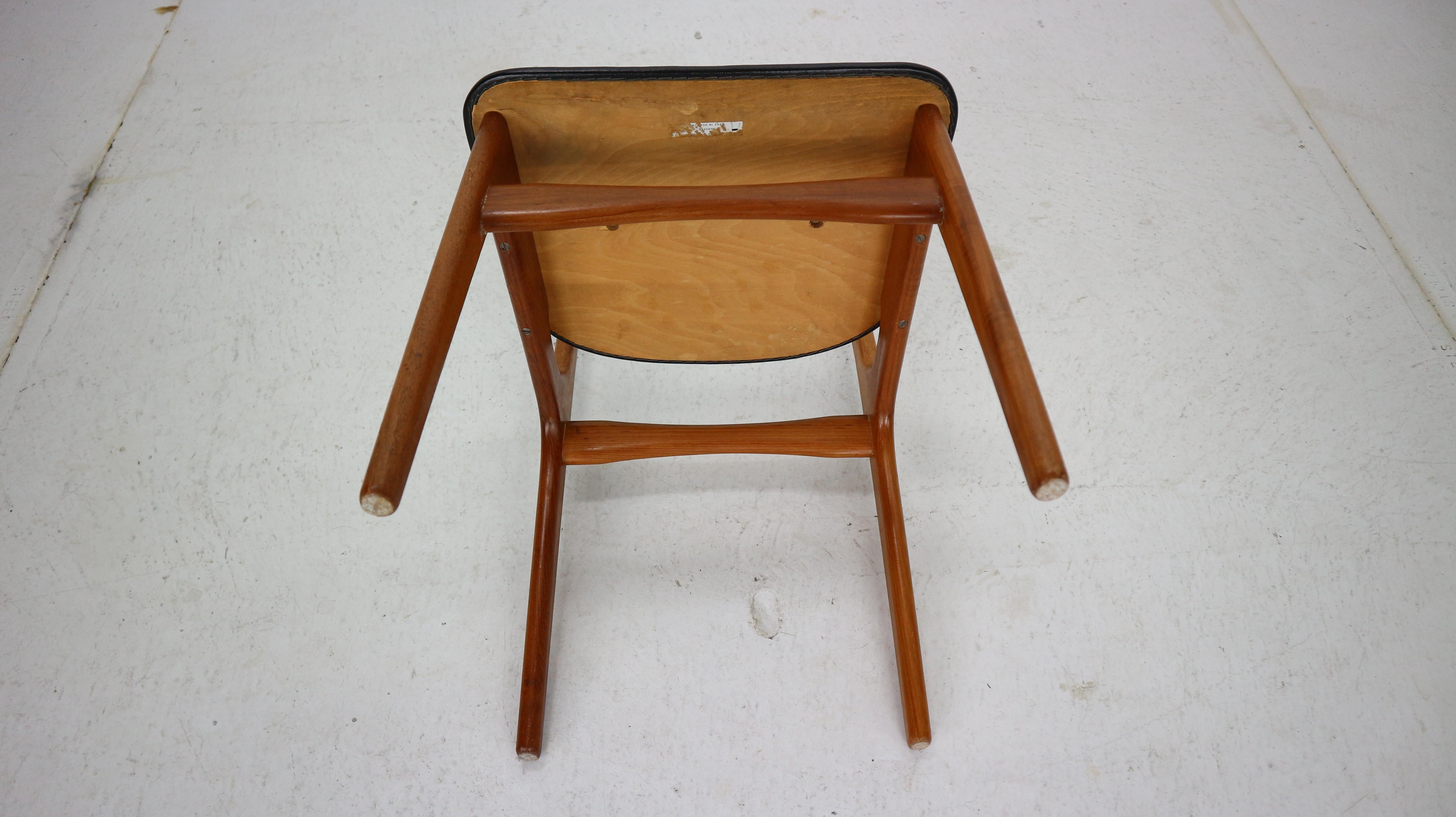 Schiønning & Elgaard for Randers Møbelfabrik Set of 4 Teak Dining Room Chairs 13