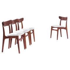 Retro Schionning & Elgaard Dining Chairs, Set of Four