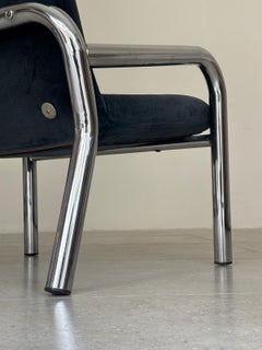 Schirolli Chrome Armchair, Italy, 1970s