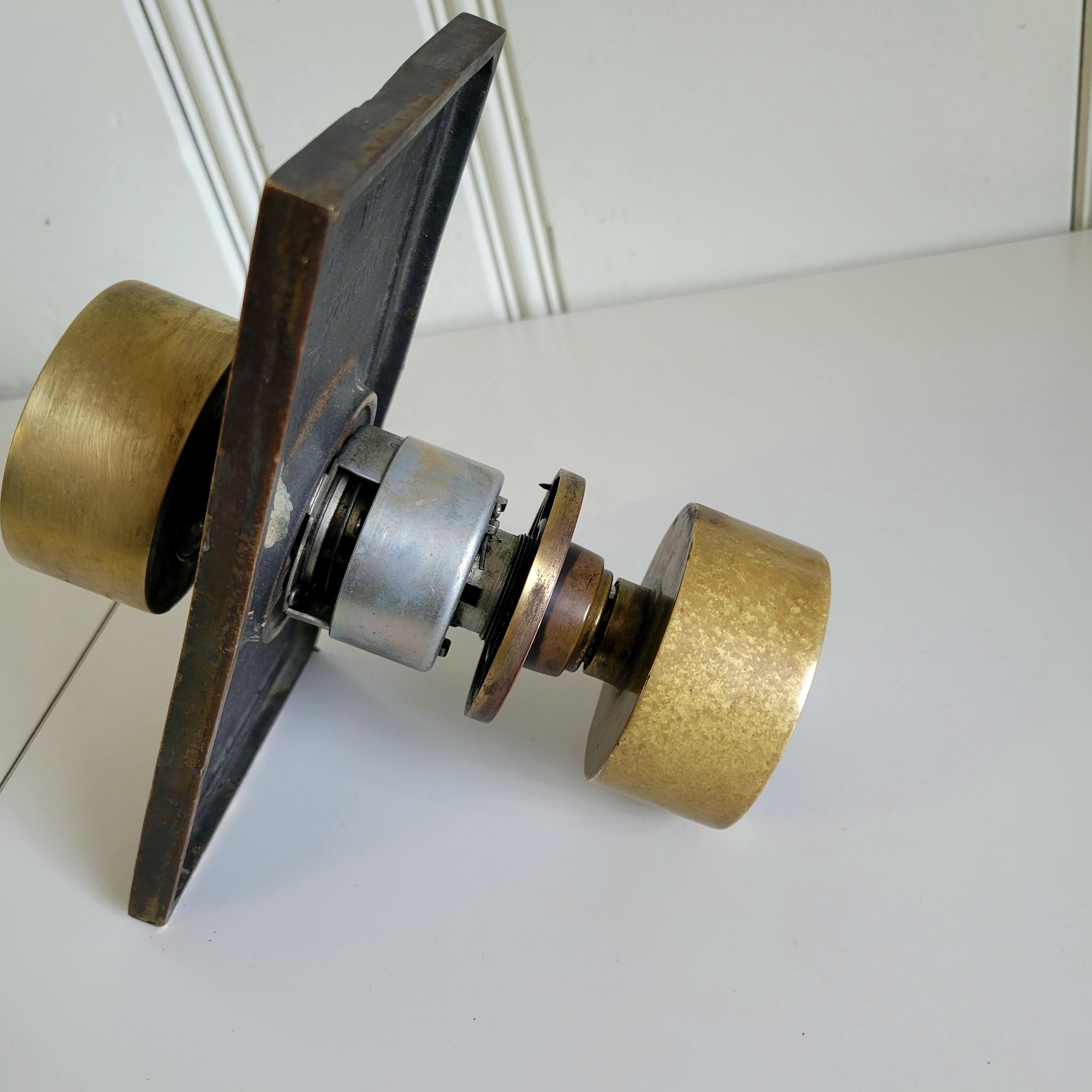 Mid-Century Modern Schlage Sahara Brutalist Entry Doorknob