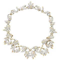 Schlumberger 46.25 Carat Diamond Vine Necklace