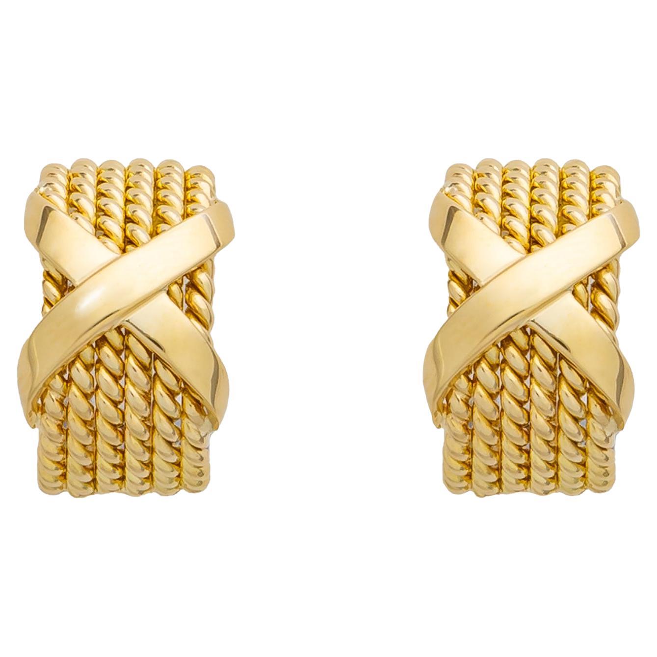 Schlumberger for Tiffany & Co. Gold Earrings