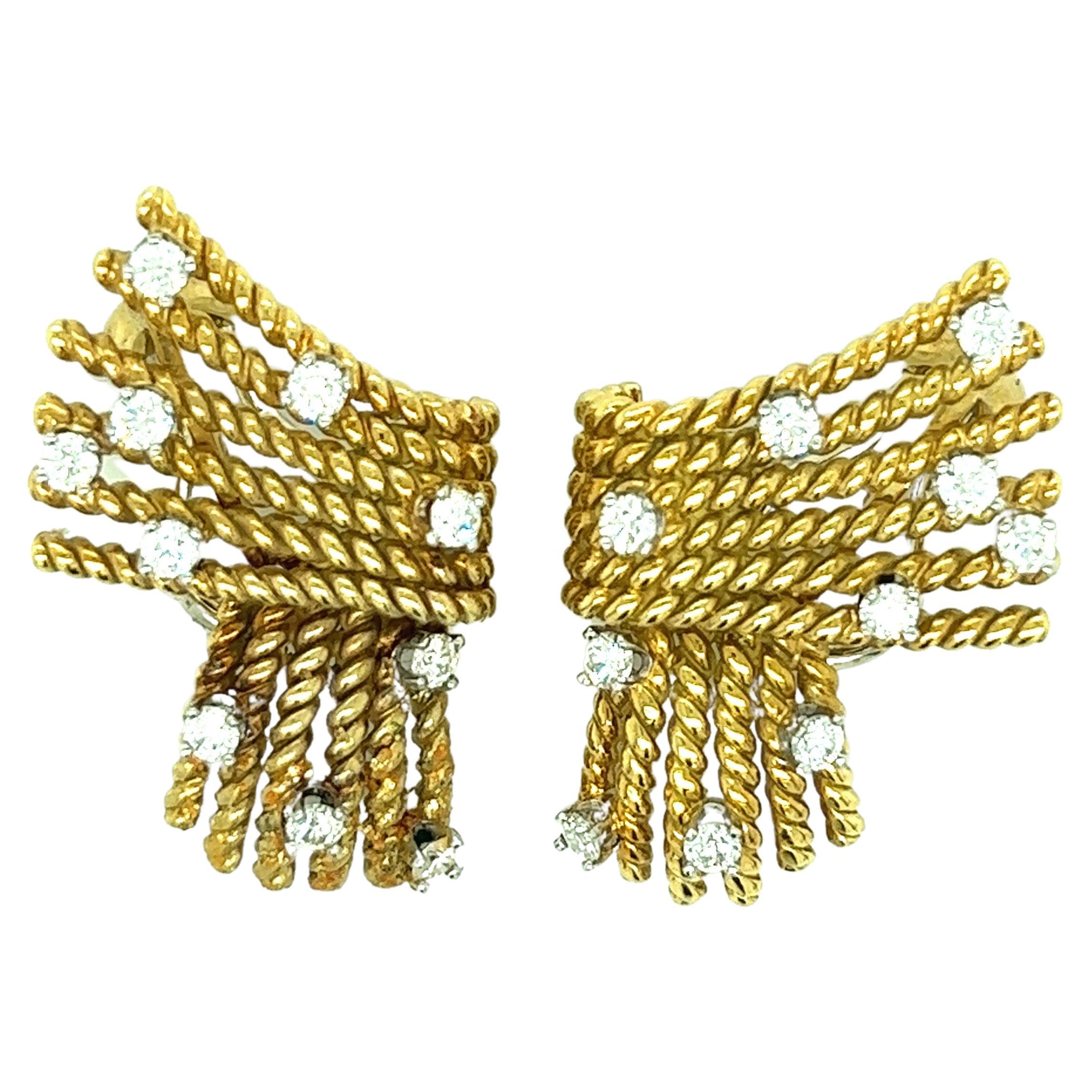 JEAN SCHLUMBERGER for Tiffany Ear Clips at 1stDibs