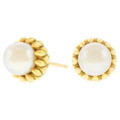 Schlumberger for Tiffany & Co. Gold Acorn Earrings