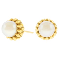 Schlumberger for Tiffany & Co. Gold Acorn Earrings