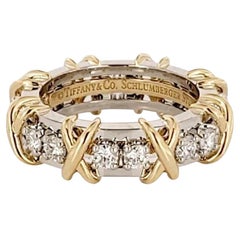 Bague Schlumberger à seize pierres de Tiffany & Co. 7.75