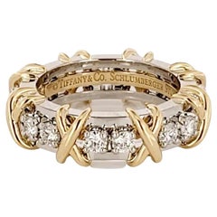 Used Schlumberger Sixteen stone Ring by Tiffany & Co.