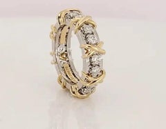 Schlumberger Sixteen Stone Ring by Tiffany & Co. Size 8