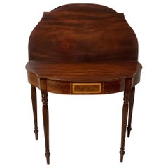 Schmieg & Kotzian Hepplewhite Style Card or Game Table