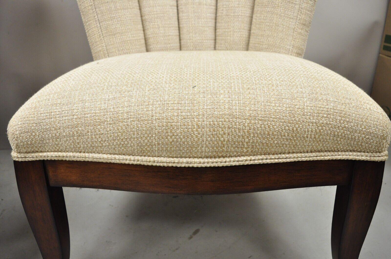Schnadig Heritage Portfolio Ava Slipper Lounge Chair, a Pair 1