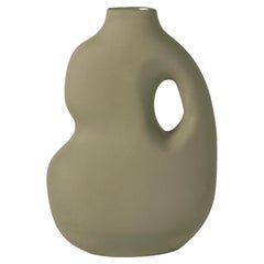 Schneid Studio Aura II Ceramic Vase, Sage