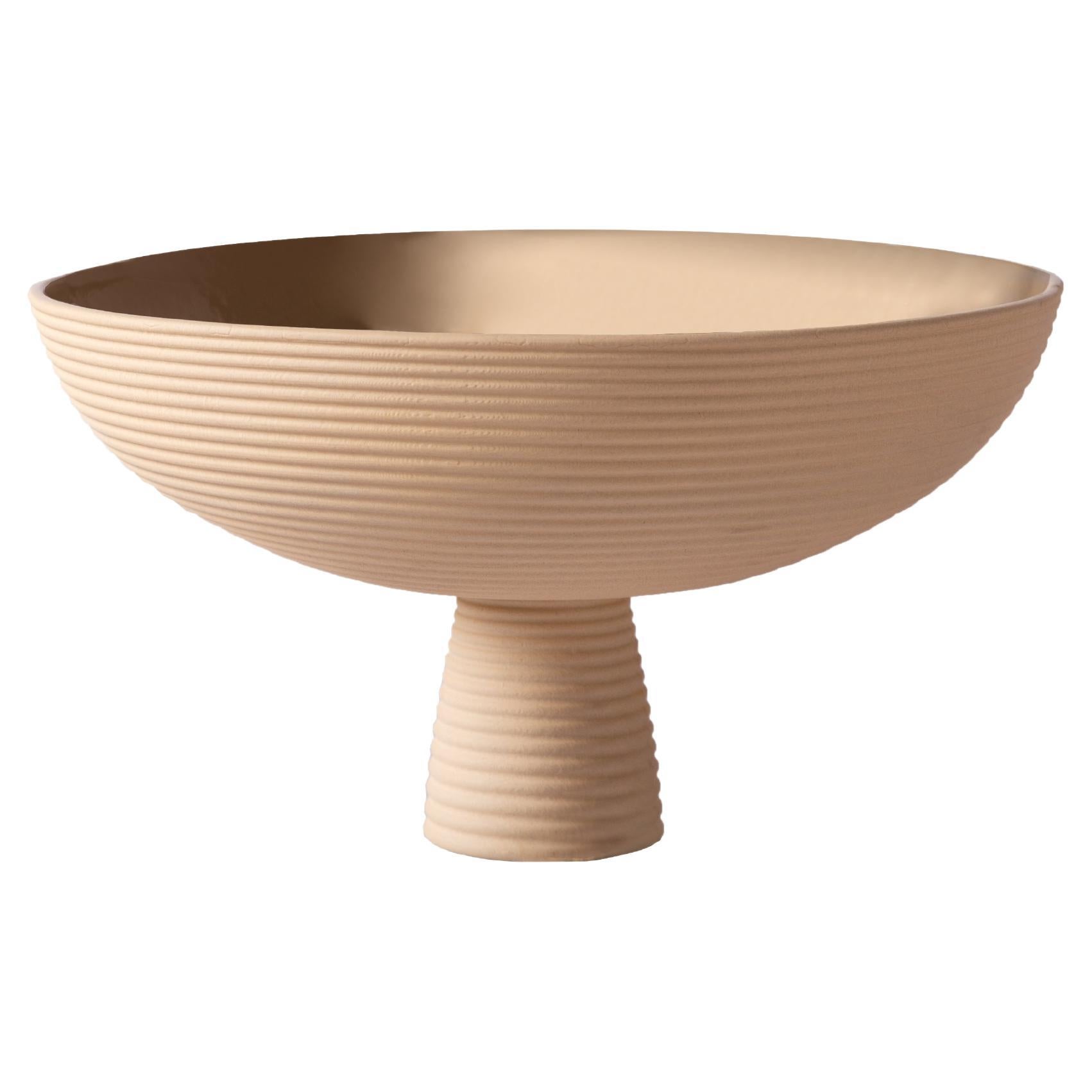 Schneid Studio Dais Ceramic Bowl, Sand