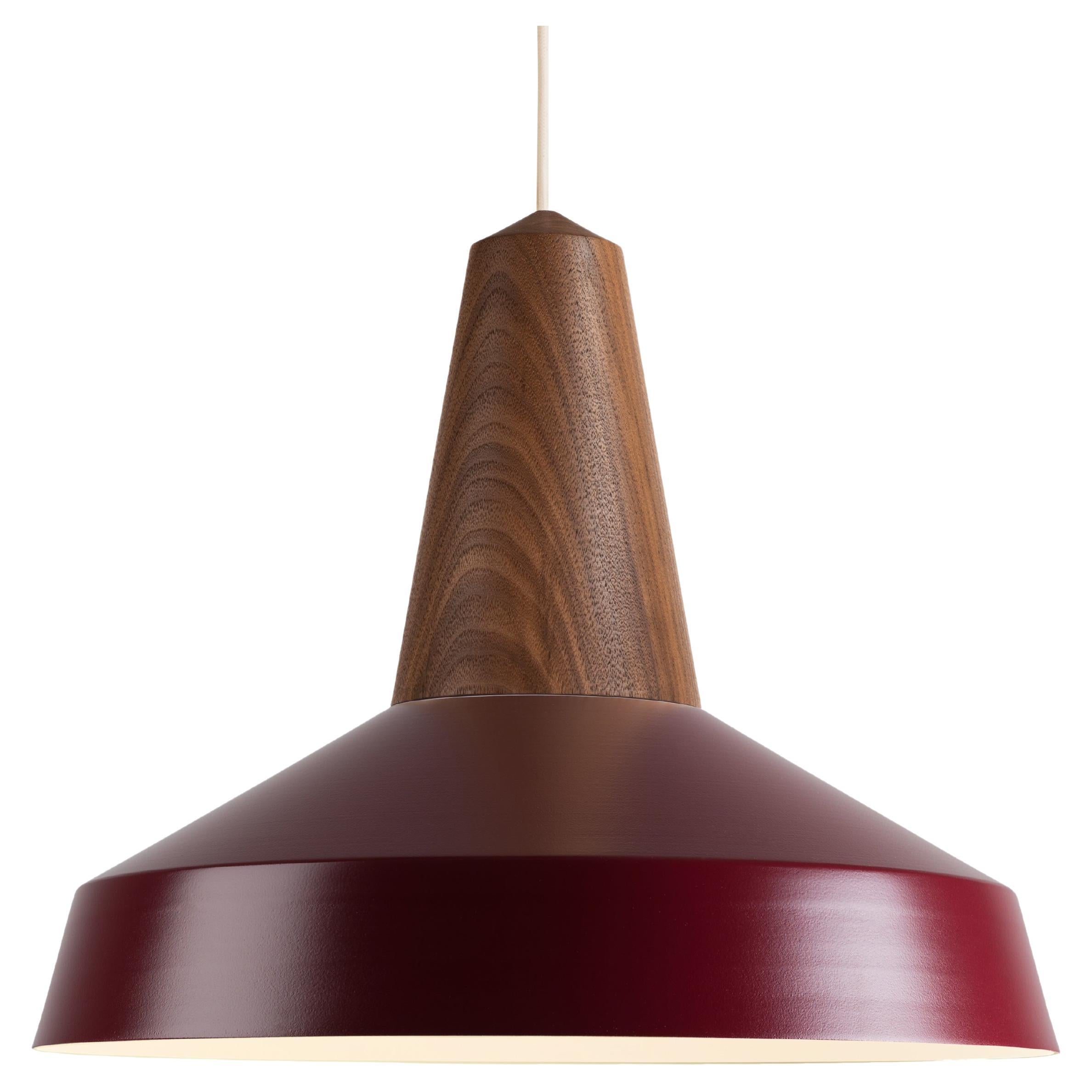Contemporary Pendant Lamp 'Alley' by AGO 'Large - Burgundy' For Sale at  1stDibs