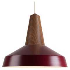 Schneid Studio Eikon Circus Burgundy, Walnut, Pendant Lamp