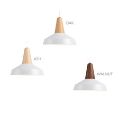 Schneid Studio Eikon Circus White, Walnut, Pendant Lamp
