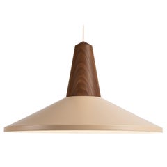 Schneid Studio Eikon Shell Wheat, Walnut, Pendant Lamp