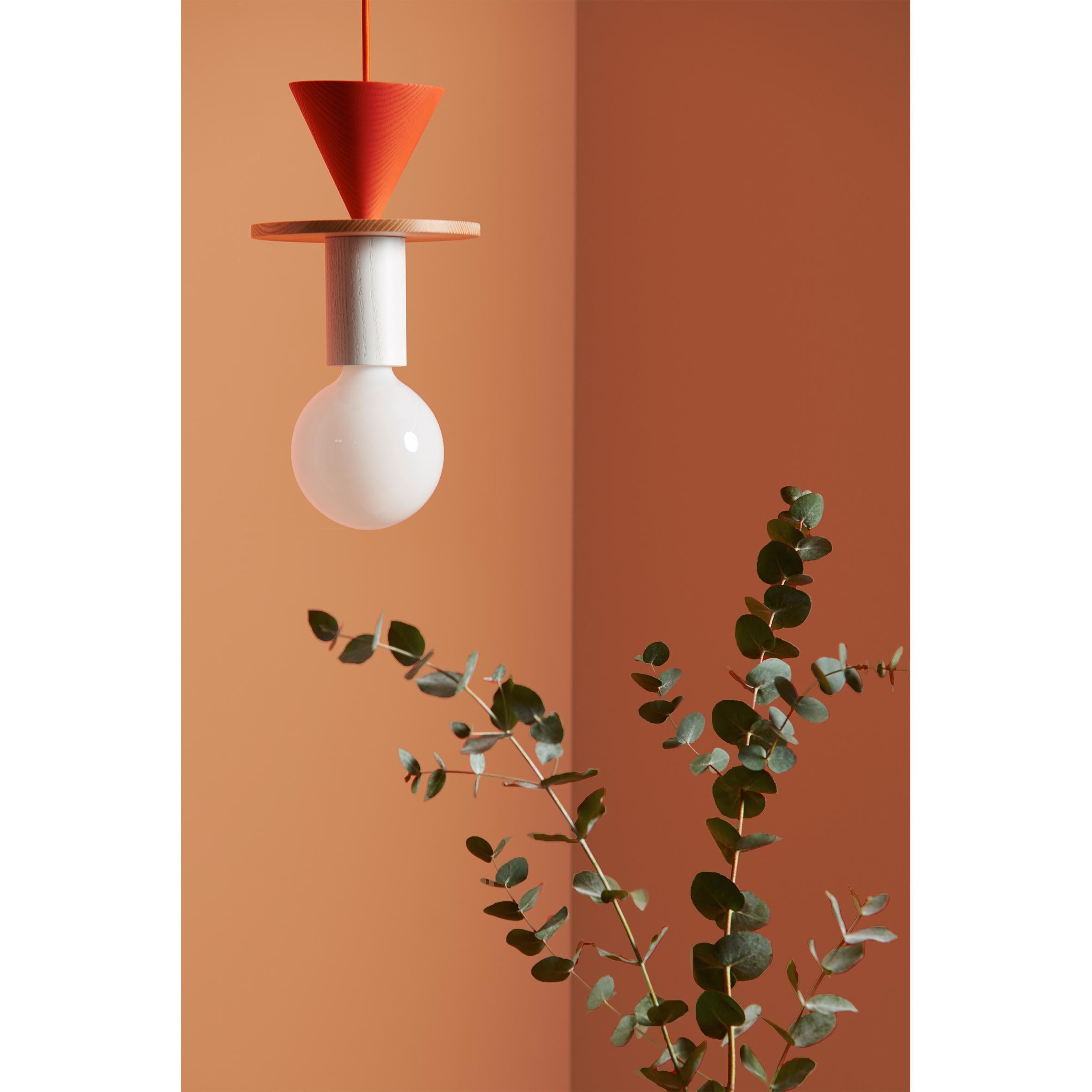 Turned Schneid Studio Junit Record, Pendant Lamp For Sale