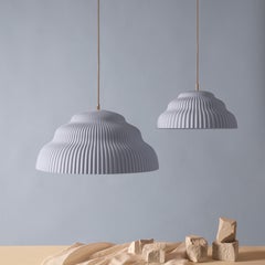 Schneid Studio Kaskad Light Blue Small, Ceramic, Pendant Lamp
