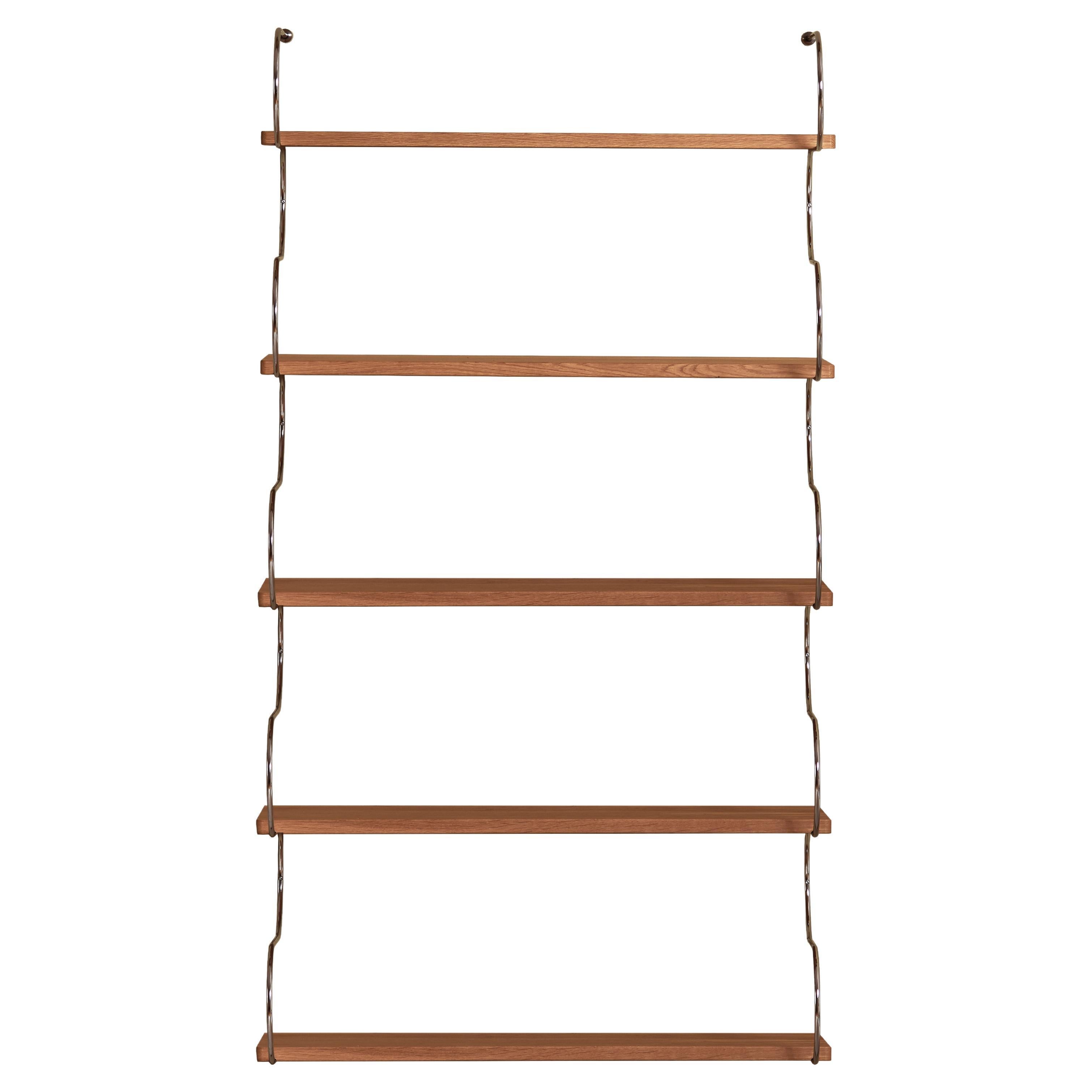 Exclusive Chrome Omega Shelf from Abhika Mod. AustinShelf For Sale at