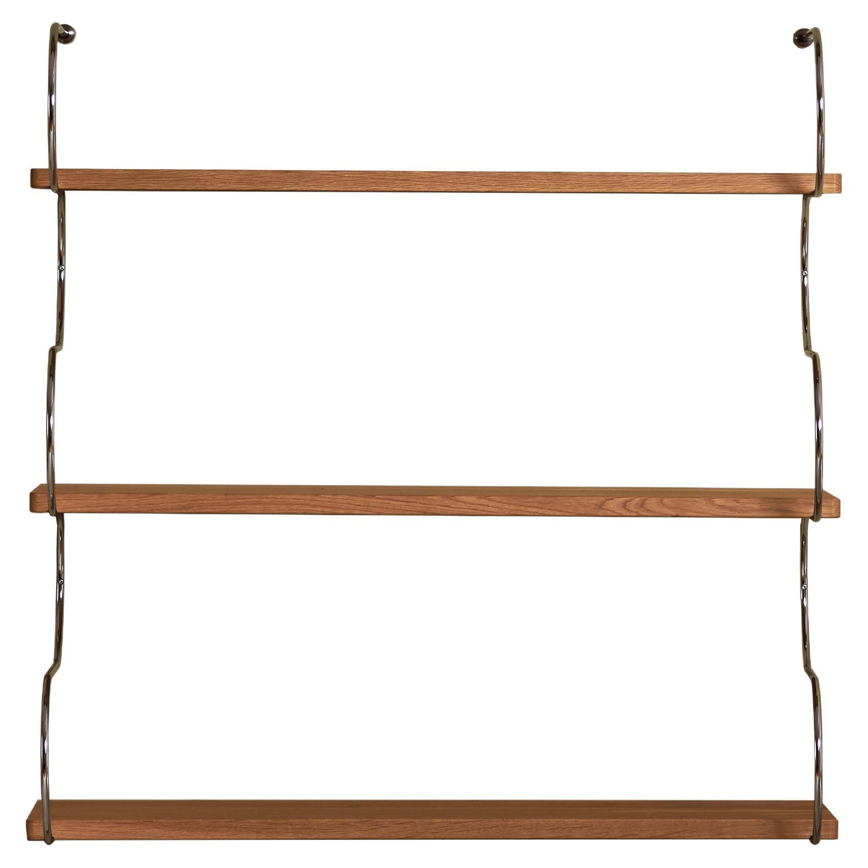 Exclusive Chrome Omega Shelf from Abhika Mod. AustinShelf For Sale at