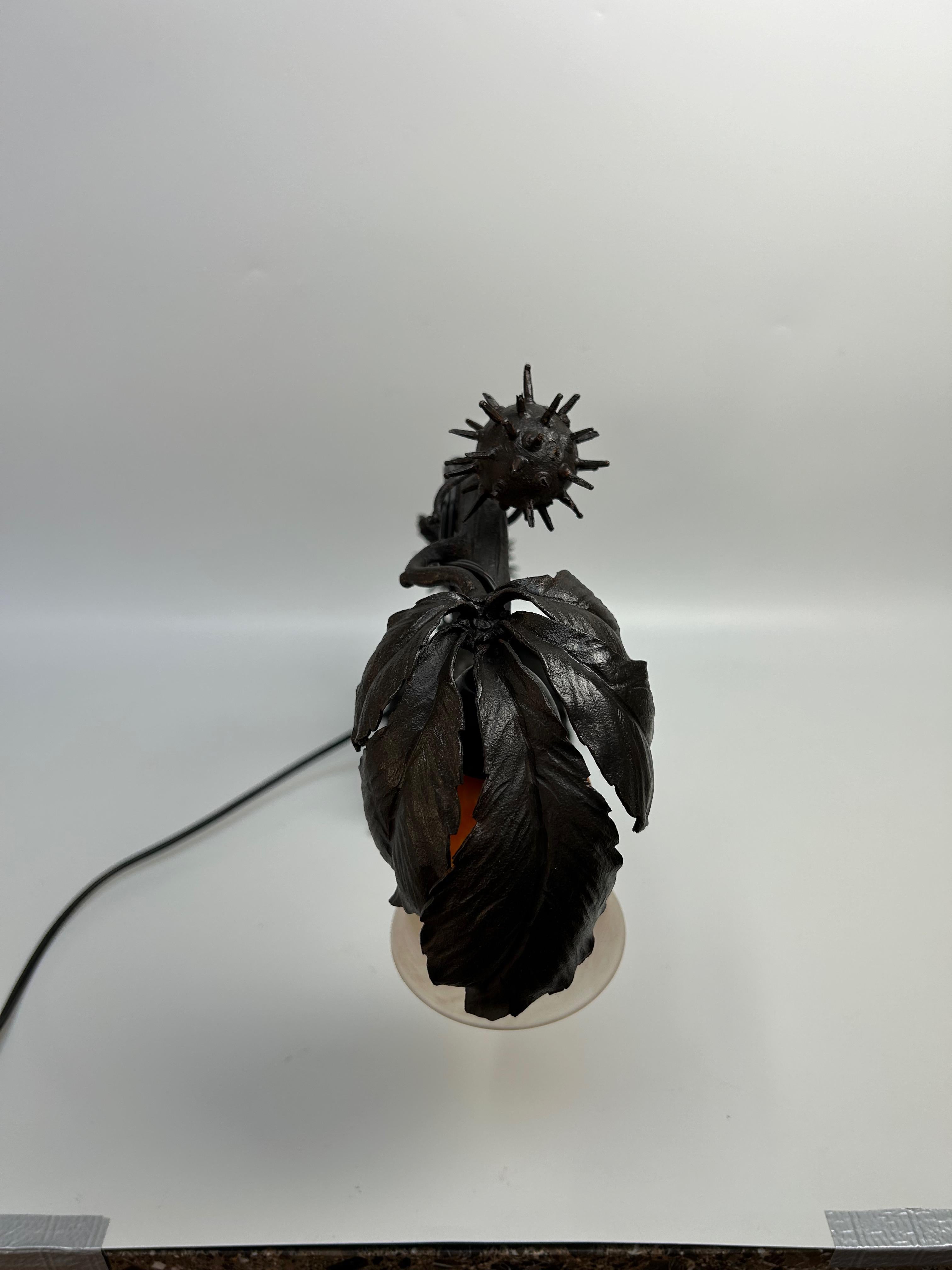 Schneider Art Deco Lamp For Sale 5