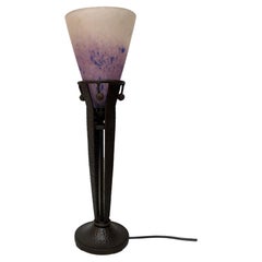 Vintage Schneider Art Deco Lamp