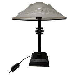 Vintage Schneider Art Deco Lamp