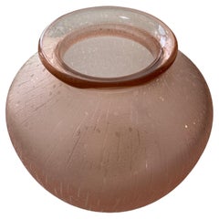 Schneider Art Deco Style Art Glass Vase