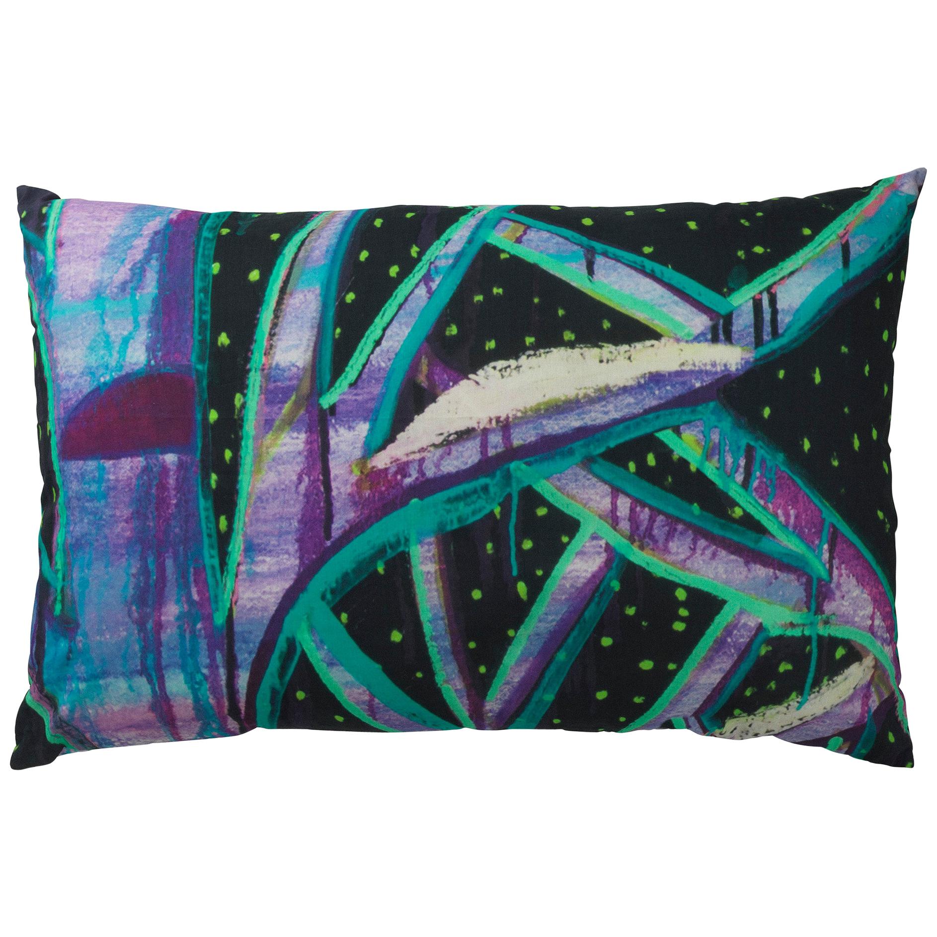 Schneider Cushion by Ryan Schneider for Normann X Brask Art Collection For Sale