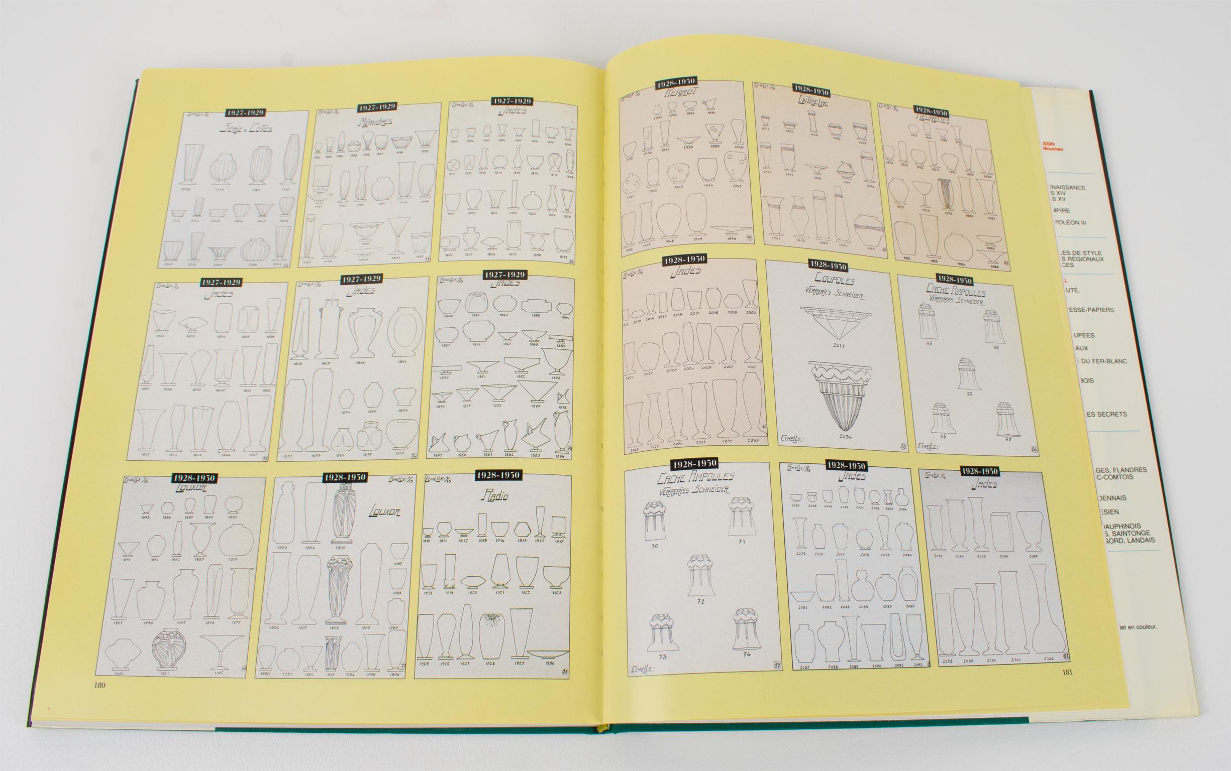 Schneider Glass, Libro francese-inglese di Edith Mannoni, 1992 in vendita 5