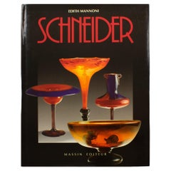Schneider Glass, Libro francese-inglese di Edith Mannoni, 1992