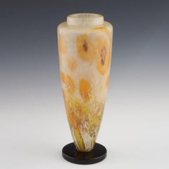 Schneider Verre Francais Vase  1927-30
