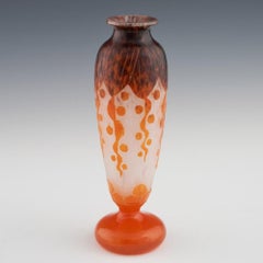 Vaso Schneider Verre Francais c1925