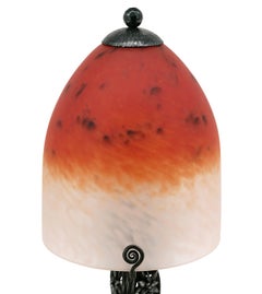 SCHNEIDER & VOUTIER French Art Deco Table Lamp, 1920