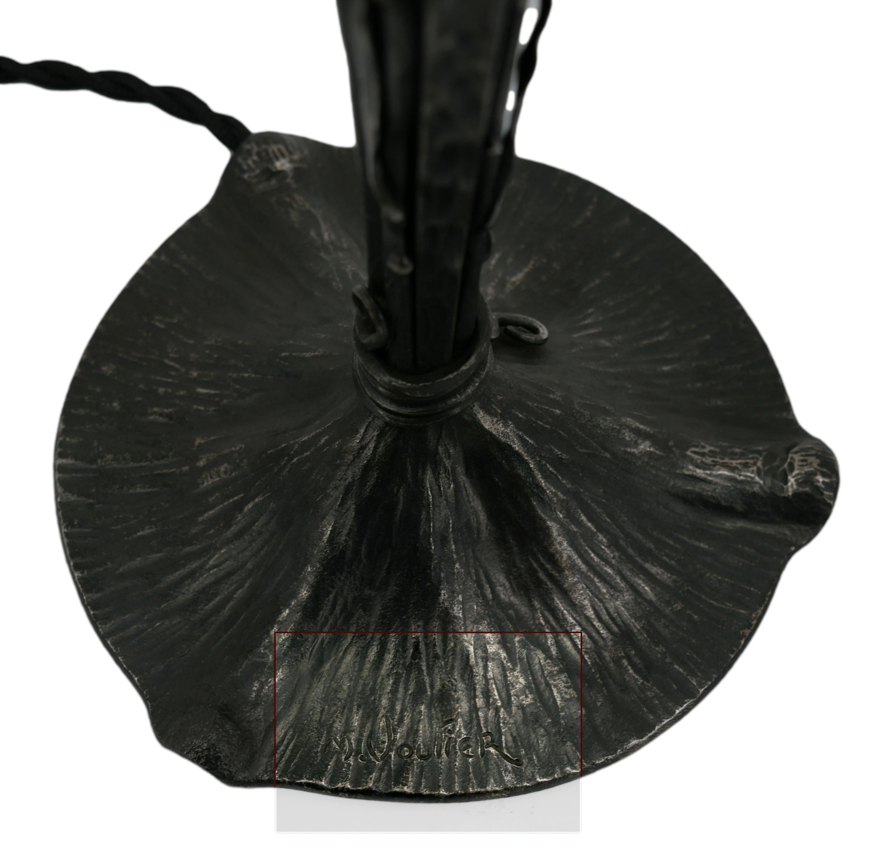 Lámpara de mesa francesa Art Déco SCHNEIDER & VOUTIER, 1920 principios del siglo XX en venta