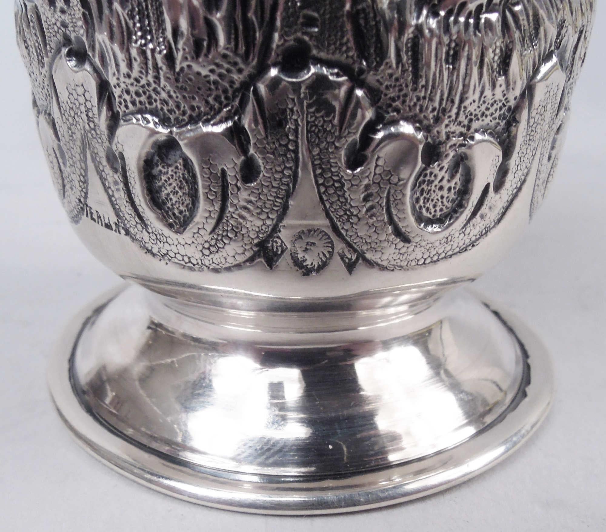 Schofield Baltimore Architectural Demitasse Holders with Lenox Cups (Porte-demitasses architecturaux Schofield Baltimore avec tasses Lenox) en vente 4