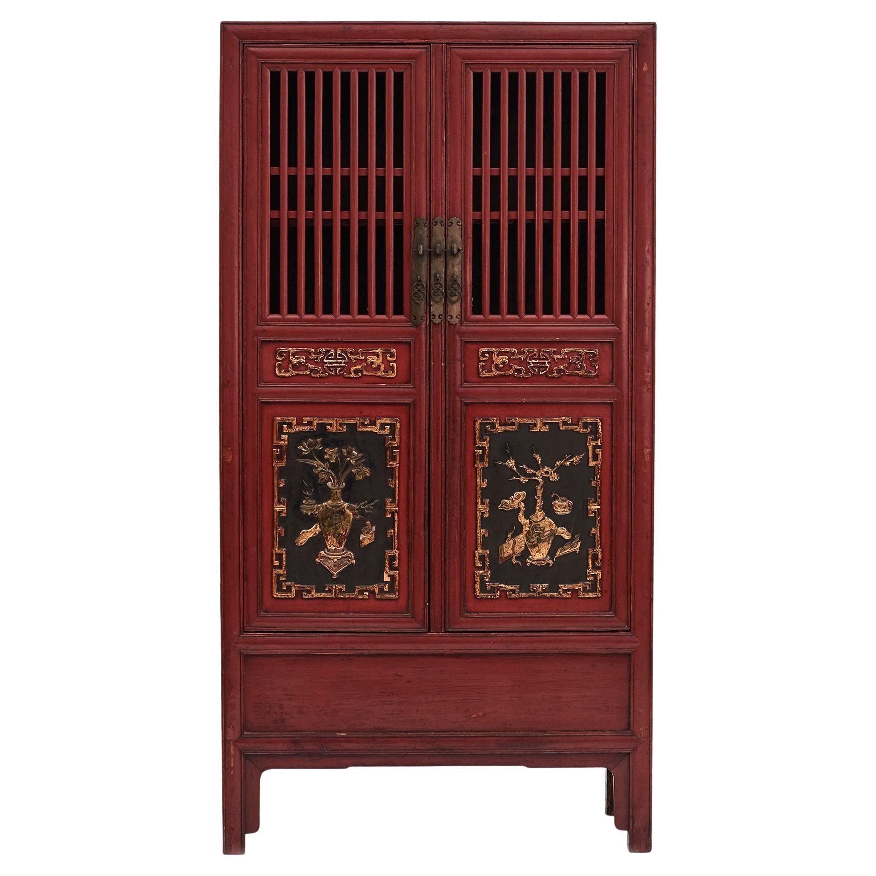Metal china hutch deals