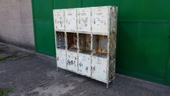 Mid-20th Century Italian Metal Scholar Cabinet, 1950
