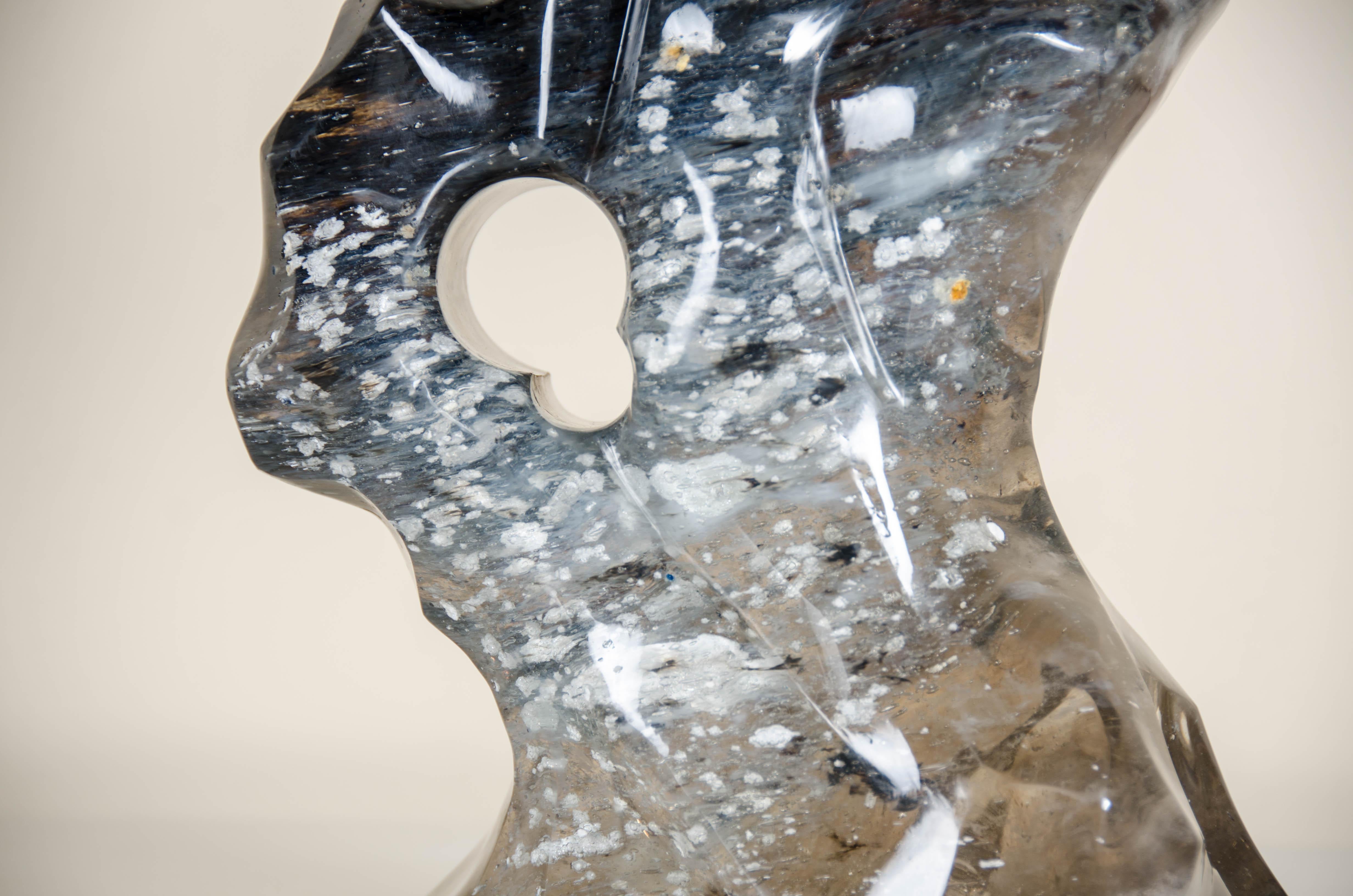XXIe siècle et contemporain Scholar Rock, Crystal Smoke de Robert Kuo, sculpté à la main, édition limitée en vente